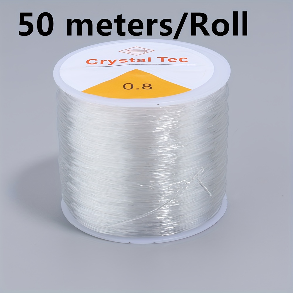 50 Meters Elastic Crystal Thread for Jewelry Making